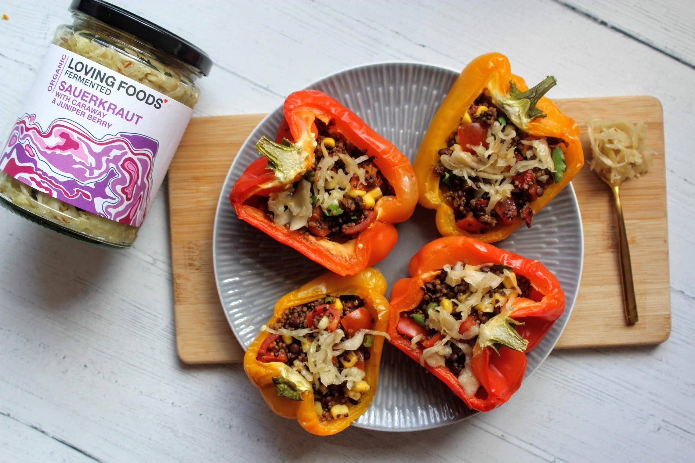 Organic Sauerkraut - Caraway & Juniper Berry: 475g