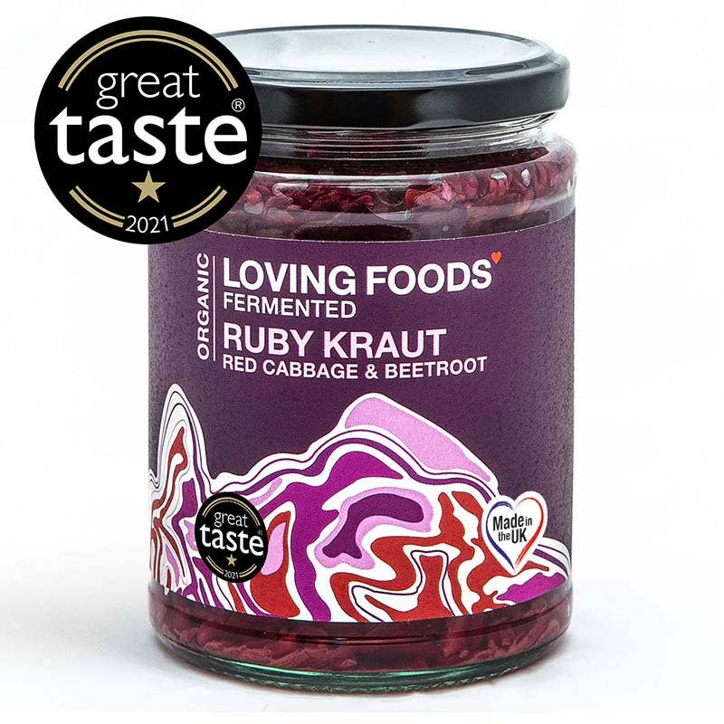 Organic Ruby Kraut: 475g