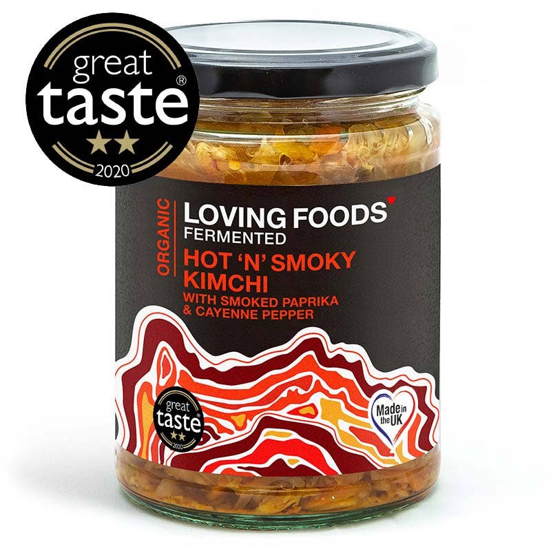 Organic Kimchi - Hot 'n' Smoky: 475g