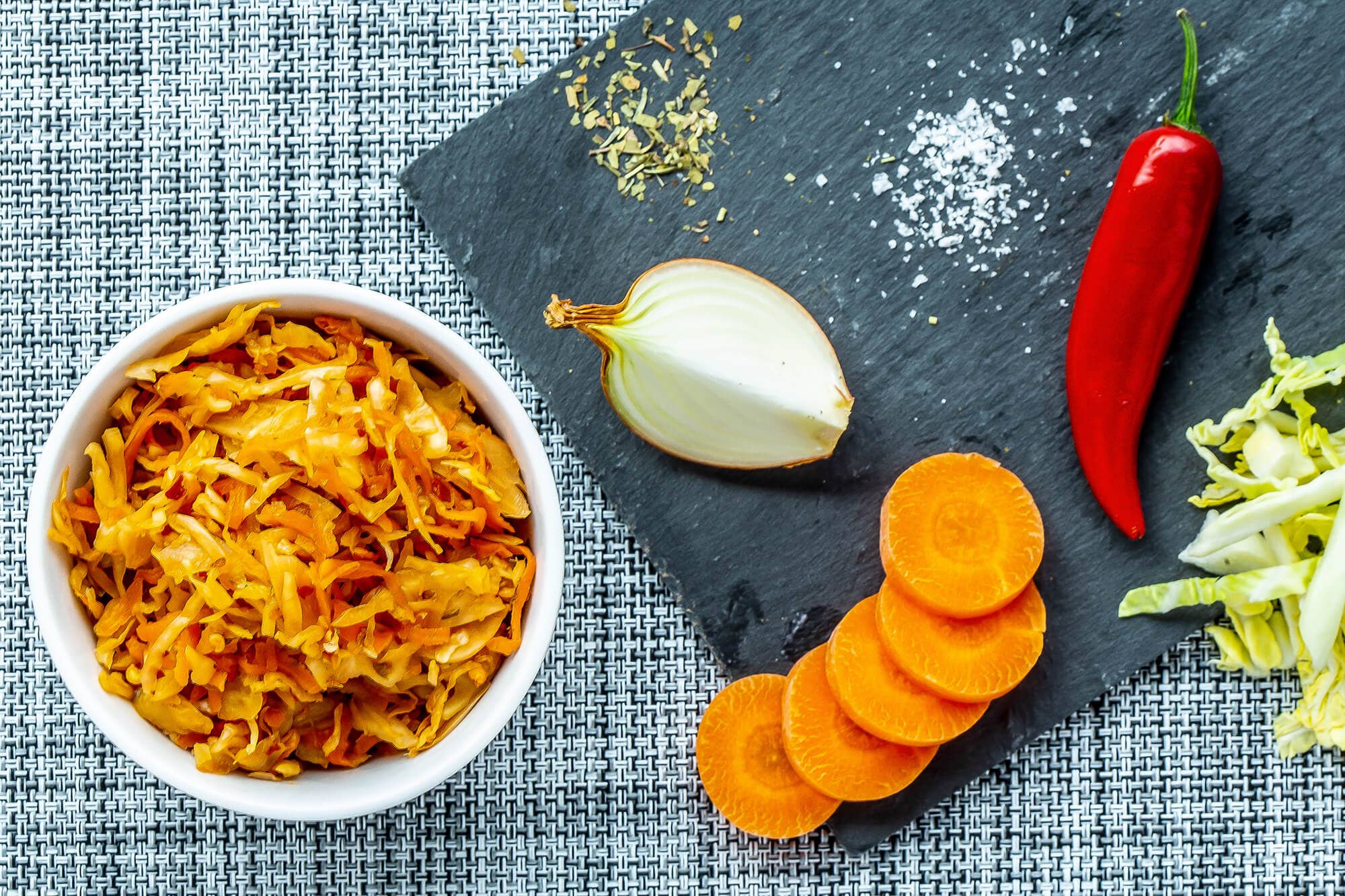 Organic Spicy Cortido Kraut: 475g